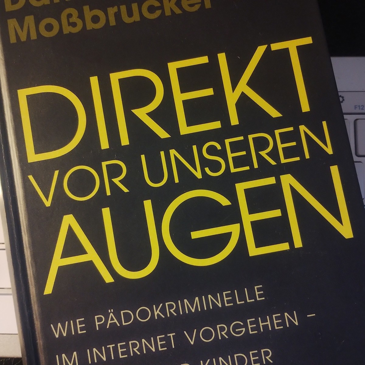 Foto des Buchcovers "Direkt vor unseren Augen"